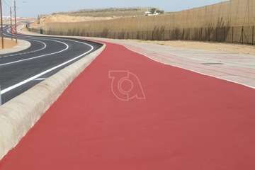 La nueva pinta de la carretera de Melenara/TA.